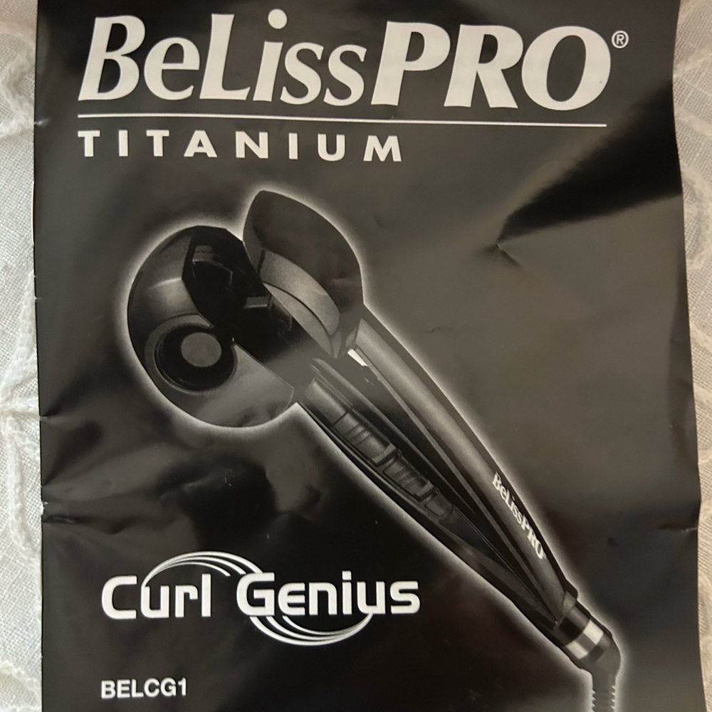 Black BeLissPRO Titanium Professional Curl Machine